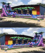 24ft Purple Crush w/ slip n slide 24ft Purple Crush w/ slip n slide