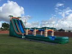 27 Foot Tropical Slide + Slip-N-Slide 27 Foot Tropical Slide + Slip-N-Slide