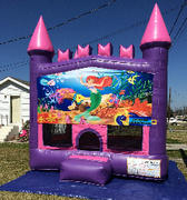 Little Mermaid Castle Bouncer Little Mermaid Castle Bouncer